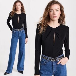 NWT Anine Bing Amaya Cut Out Top Size Large